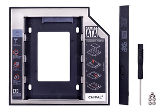 CHIPAL SATA 3.0 2nd HDD Caddy (9,50mm. y 12,7mm.)