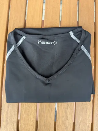 Camiseta deportiva sin mangas mujer Kalenji