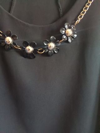 Camisa Gasa Negra INSIDE Talla M