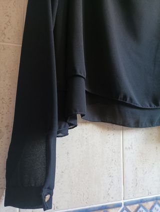 Camisa Gasa Negra INSIDE Talla M