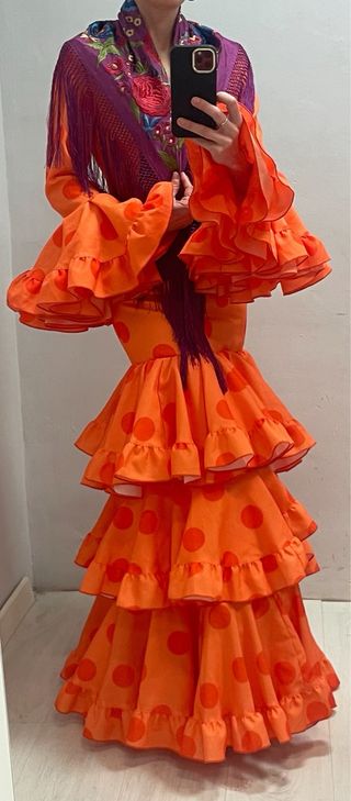 Traje de flamenca 