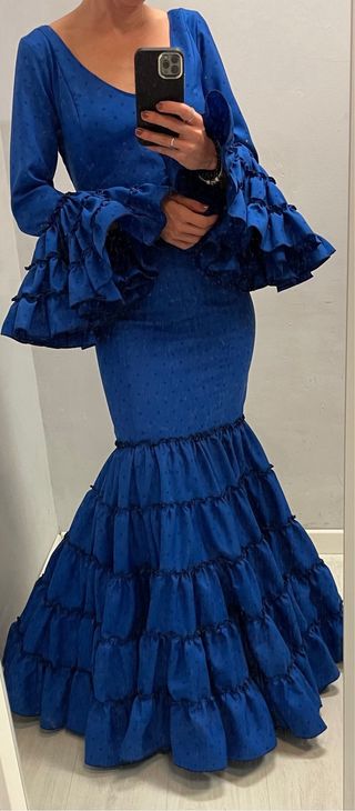 Traje de flamenca 