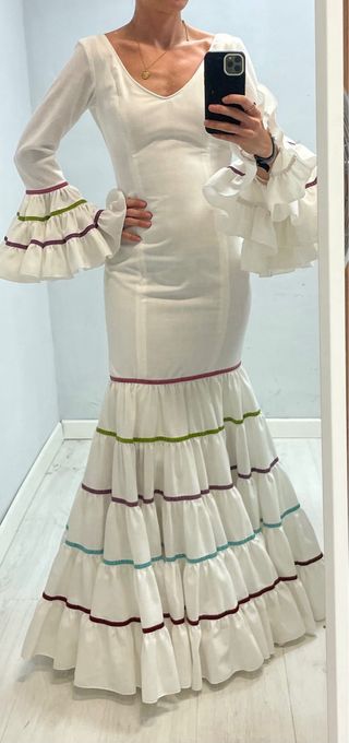 Traje de flamenca 
