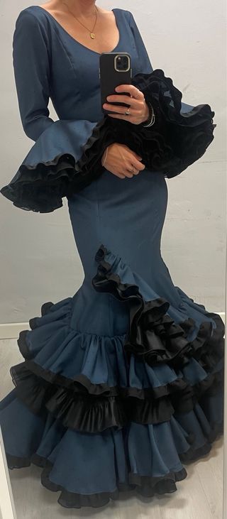 Traje de flamenca 