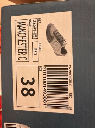 Zapatillas Gioseppo Niños Rojas Nuevas