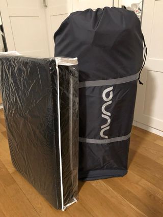 Cuna de viaje Nuna Sena Gris