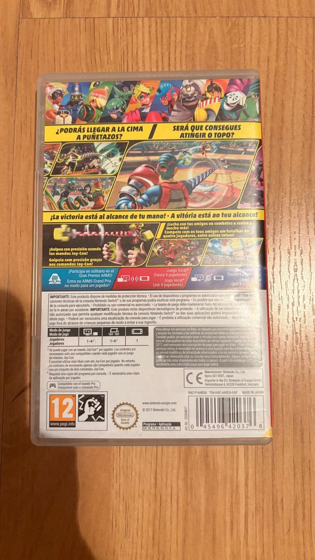 Juego Nintendo Switch ARMS