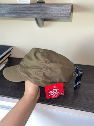 Gorra militar verde talla única