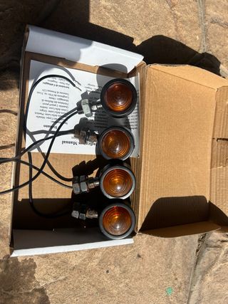 Intermitentes ámbar moto 12V