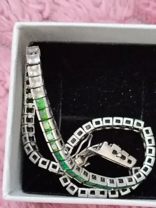 Anillo de Plata con Zafiros Cuadrados y más 