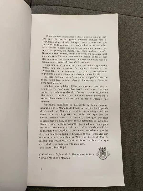 Antologia de Poetas de S. Mamede de Infesta