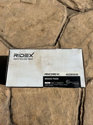 Pastillas de freno RIDEX 402B0049