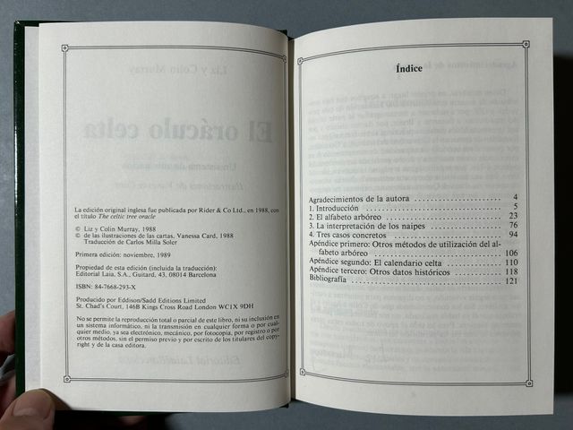 EL ORÁCULO CELTA - Un Sistema de Adivinación