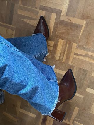 Botas Stradivarius Marrones Talla 38