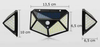 6 Faretti Esterno Sensore do Movimento Faretto