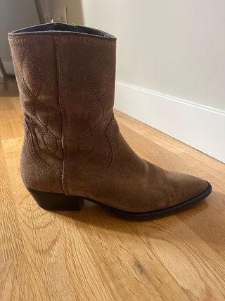 Botines Massimo Dutti Marrones