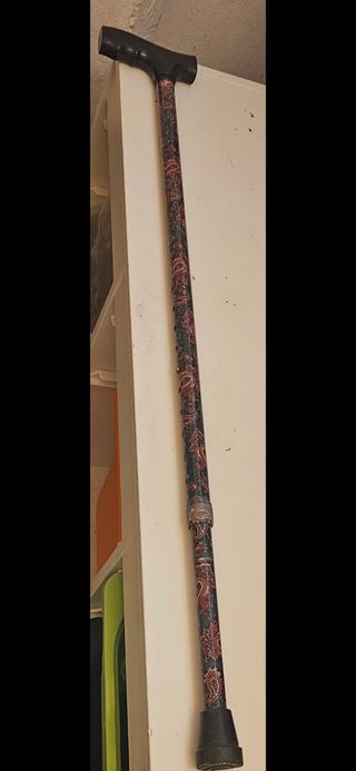 Bastón ajustable estampado