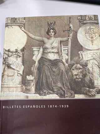 Libro delle banconote spagnole 1874-1939 Banco España