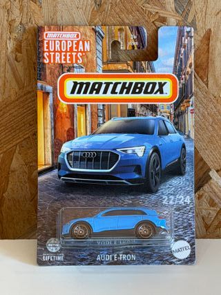 Audi E-Tron 22/24 Matchbox Strade europee