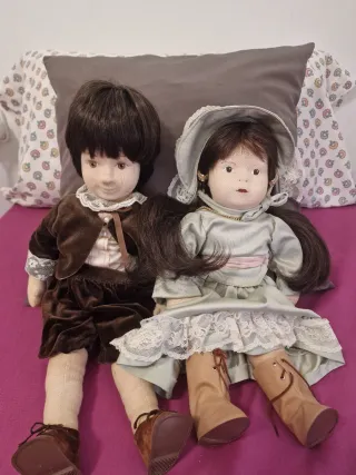 Muñecos antiguos de colección