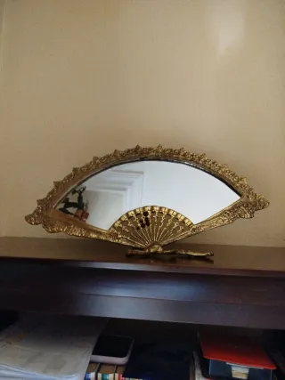 Ventilatore decorativo a specchio in bronzo