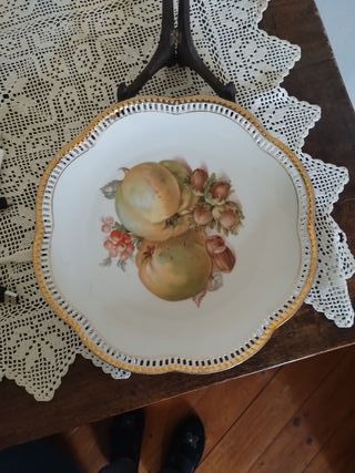 Piatto  anni 70 ,Bavaria Schumann Arzberg decorato