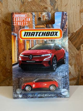 Renault Megane 20/24 Matchbox European Street 2022