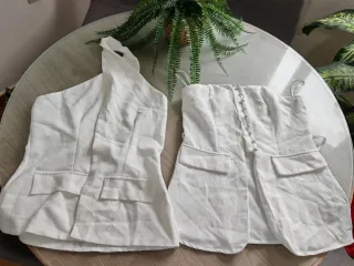 Blusa blanca Talla M