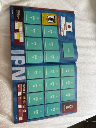 Album incompleto della Coppa del Mondo FIFA Qatar 2022