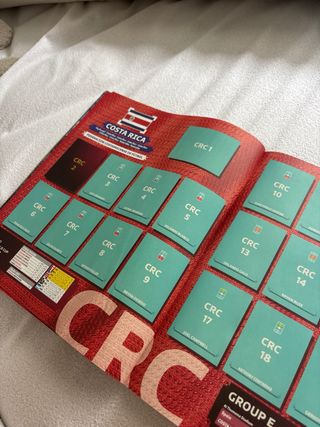 Album incompleto della Coppa del Mondo FIFA Qatar 2022
