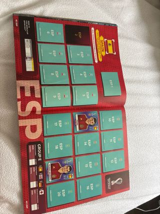 Album incompleto della Coppa del Mondo FIFA Qatar 2022