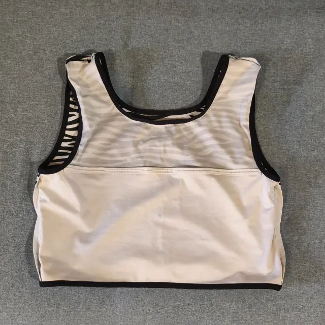 Chest binder/Faja para pecho Híbride cebra