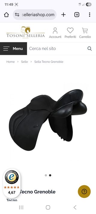 Sella Inglese Tecno Grenoble