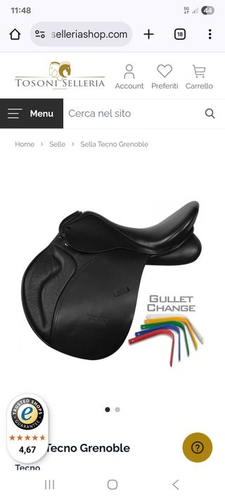 Sella Inglese Tecno Grenoble