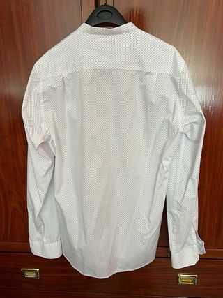 Camisa Daily Smart sin cuello hombre