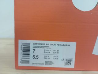 Nike (38 EU) Air Zoom Pegasus 39 Malva