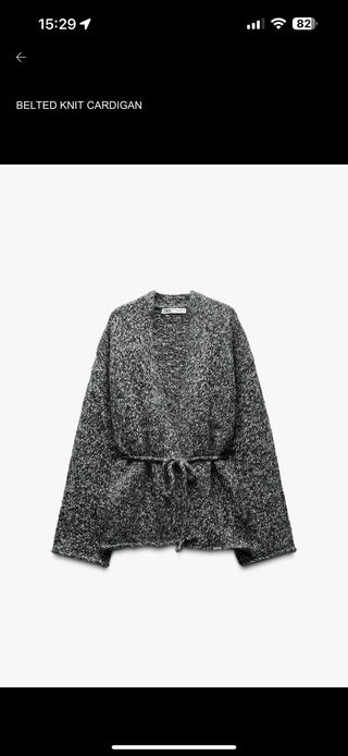 Cardigan Zara Mujer Talla Única
