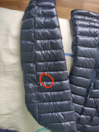 Plumífero Mountain Hardwear Mujer Azul Talla XS