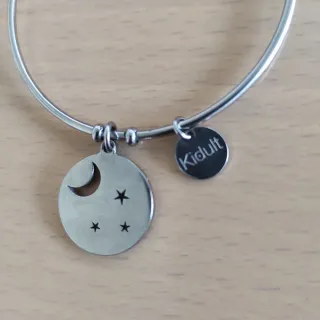 Bracciale Kidult Life con ciondolo luna