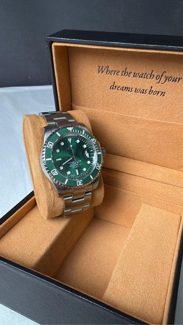 Reloj Seiko Marine Master Green 40mm Automático