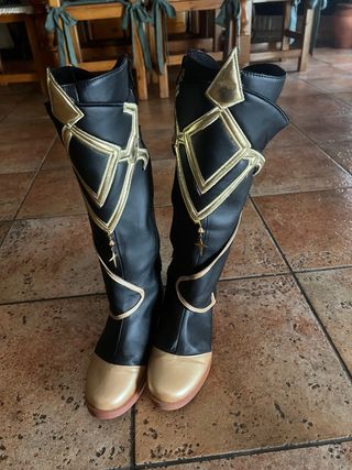 Zapatos cosplay Aether Genshin Impact
