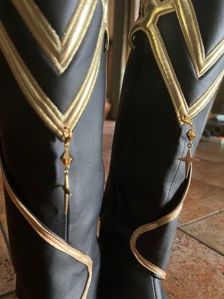 Zapatos cosplay Aether Genshin Impact
