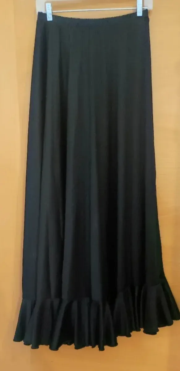Falda flamenca negra T.14/16 años