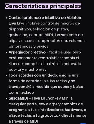 Controlador MIDI Novation