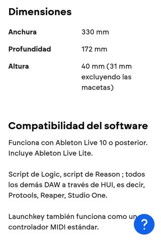 Controlador MIDI Novation