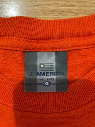 Camiseta Fighting Illini Vintage Naranja