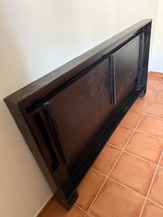 Cabecero y Mesitas de Noche Madera Bambú