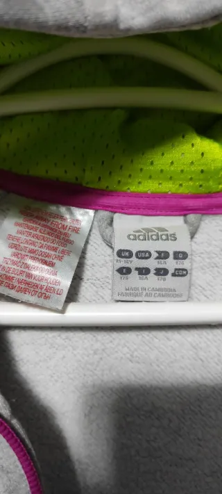 Sudadera Adidas cremallera vintage 2000