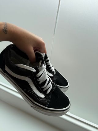 Zapatillas Vans Old Skool Negras Talla 38,5