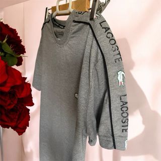 Camiseta Lacoste Gris Talla L